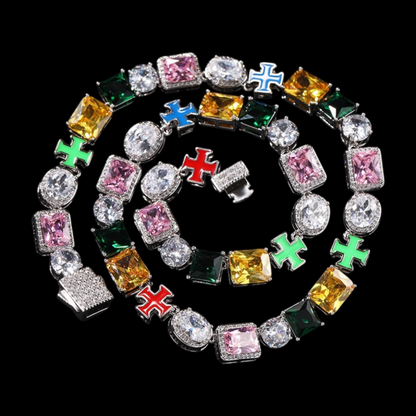 Trinity Spectrum Iced Tennis Ketting