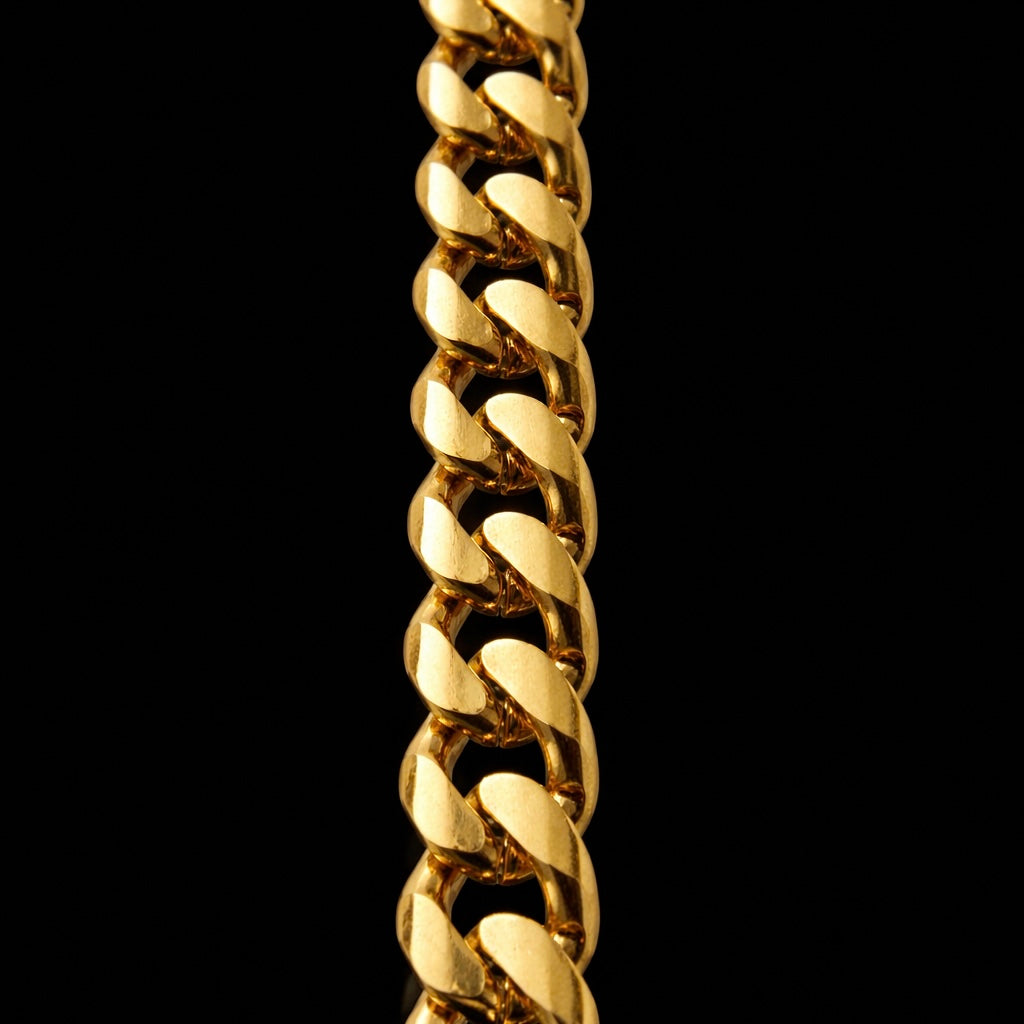5mm Gold Plated Miami Cuban Ketting