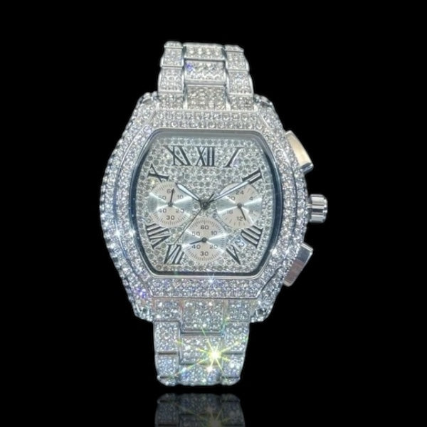 Roadster 44mm – Fully Iced Watch