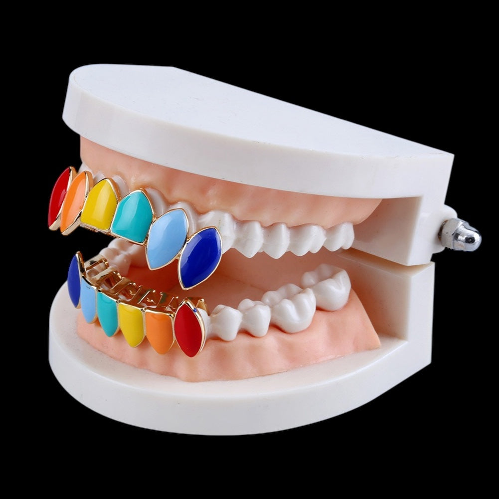 6/6 Rainbow Grillz