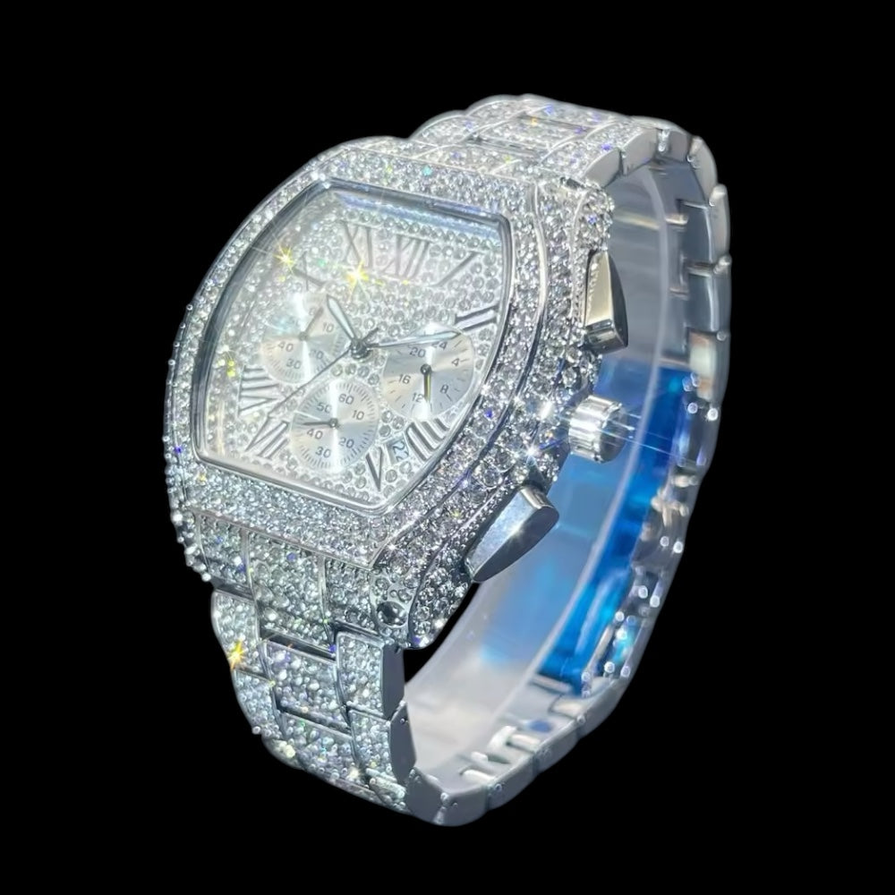 Roadster 44mm – Fully Iced Watch