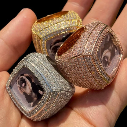 Gepersonaliseerde Foto Ring