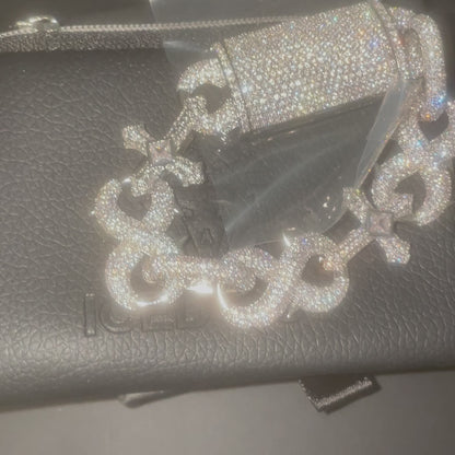Diamant Croix Infini / Bracelet Cubain
