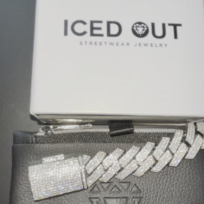 19mm Premium S-Schakel Cuban Armband