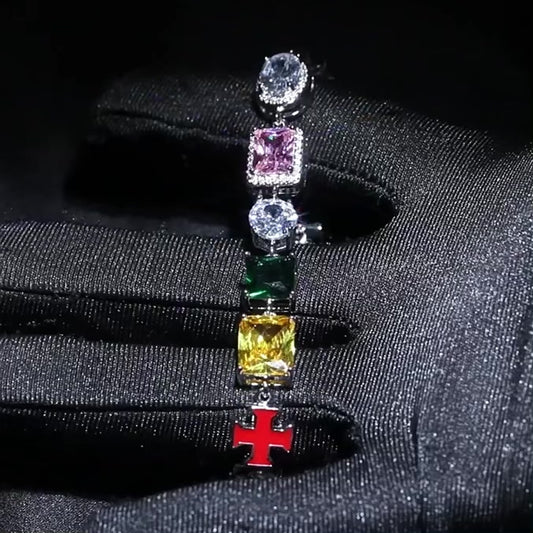 Trinity Spectrum Iced Tennis Ketting