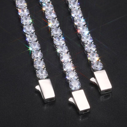 Bracelet tennis diamant Moissanite personnalisé