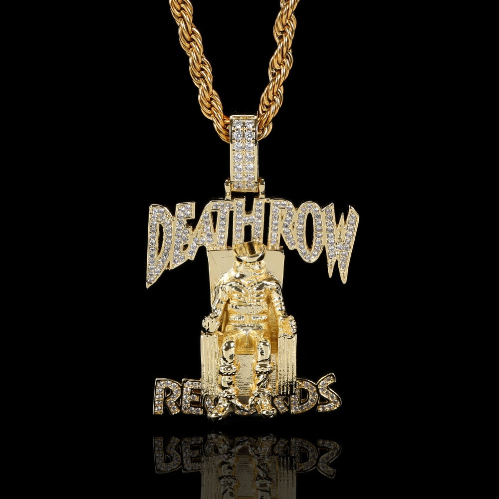 Gold Plated Death Row Custom Hanger