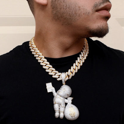 Miami Cuban x Richie Customized ketting
