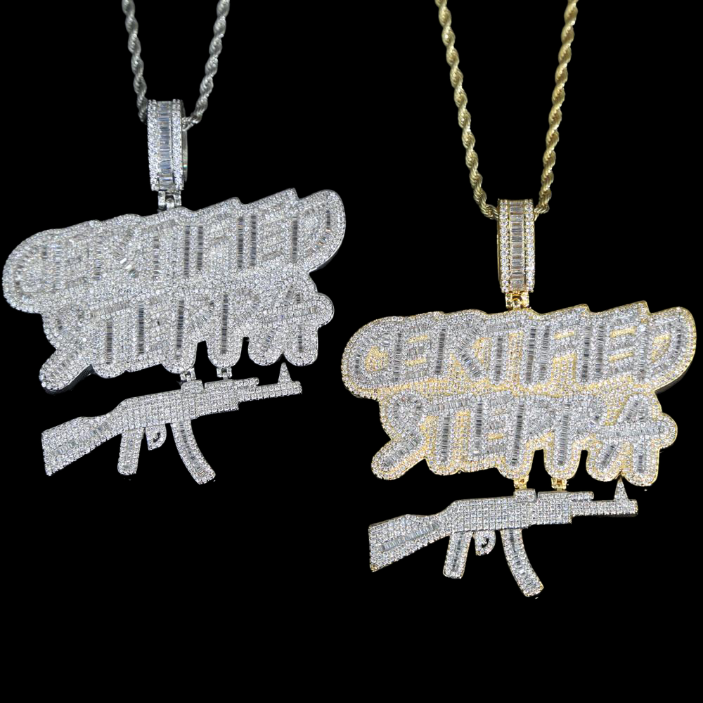 Iced Out “Certified Steppa” Hanger