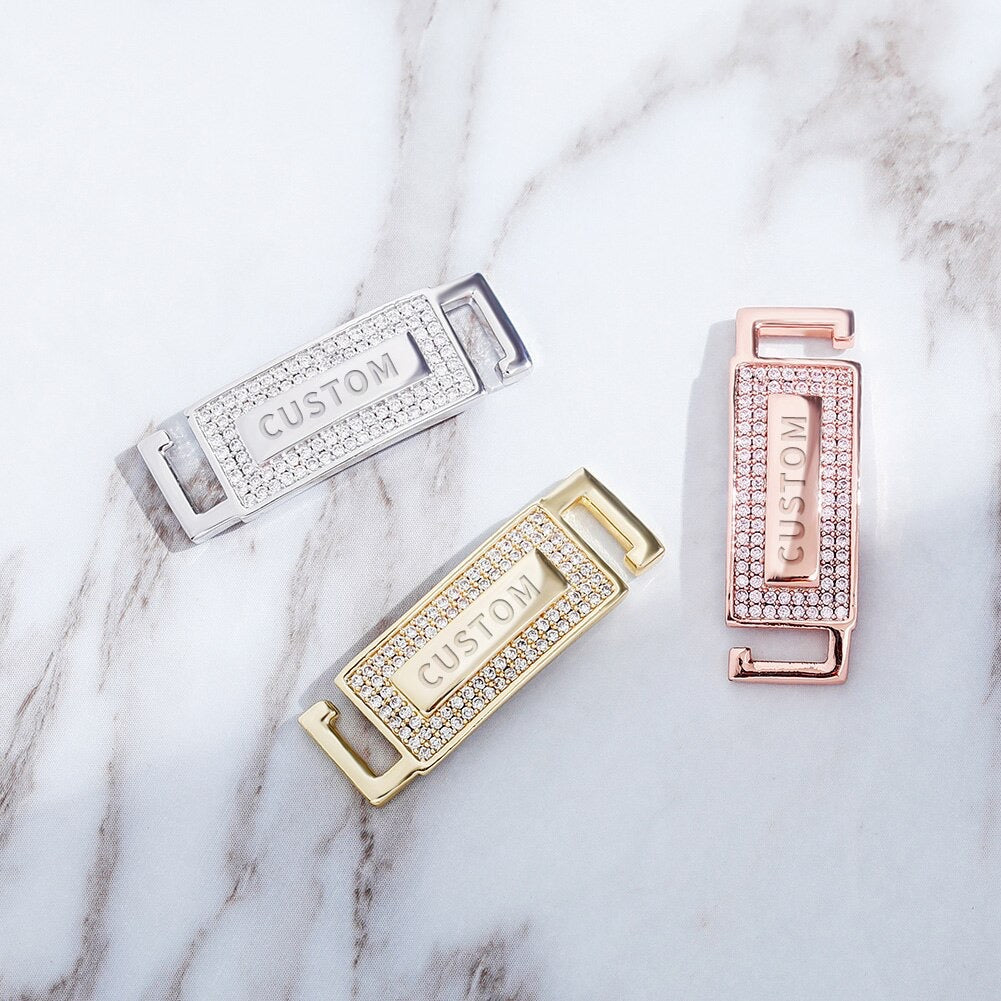 Personnalisez votre propre verrou de dentelle de baskets