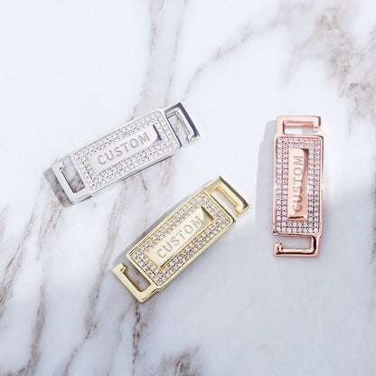 Personnalisez votre propre verrou de dentelle de baskets