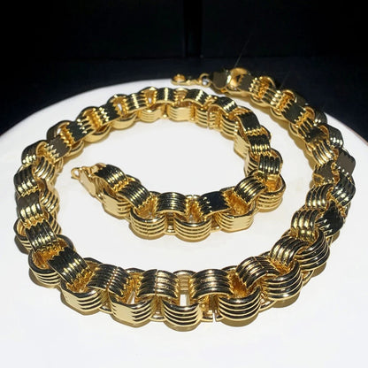 Chaîne à maillons Rolo de 15 mm