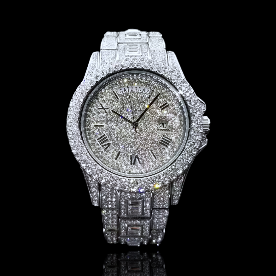 Prestige Day-Date 42mm – Fully Iced Watch