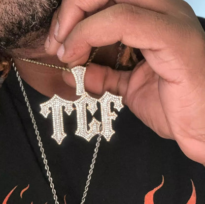 Gold Plated Custom Trap Style Naamhanger