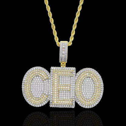 Pendentif CEO bicolore