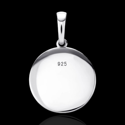 Pendentif boussole en argent .925