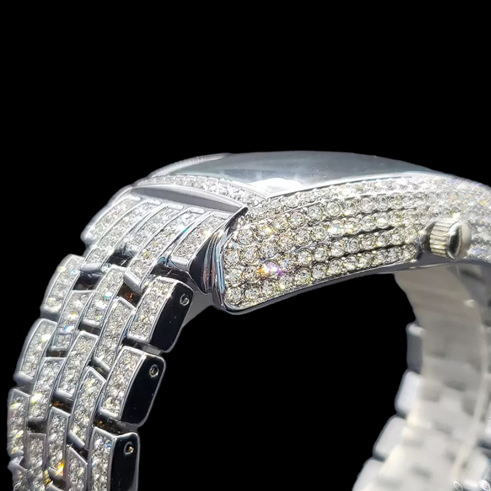 Crazy Hours 44mm – Fully Iced Watch