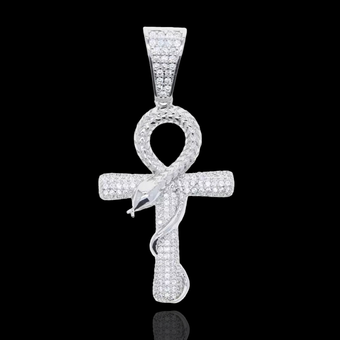 Ankh Kruis Hanger Met Slang