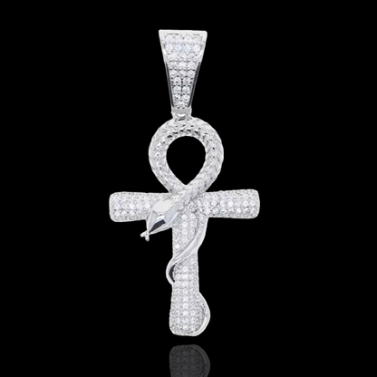 Ankh Kruis Hanger Met Slang
