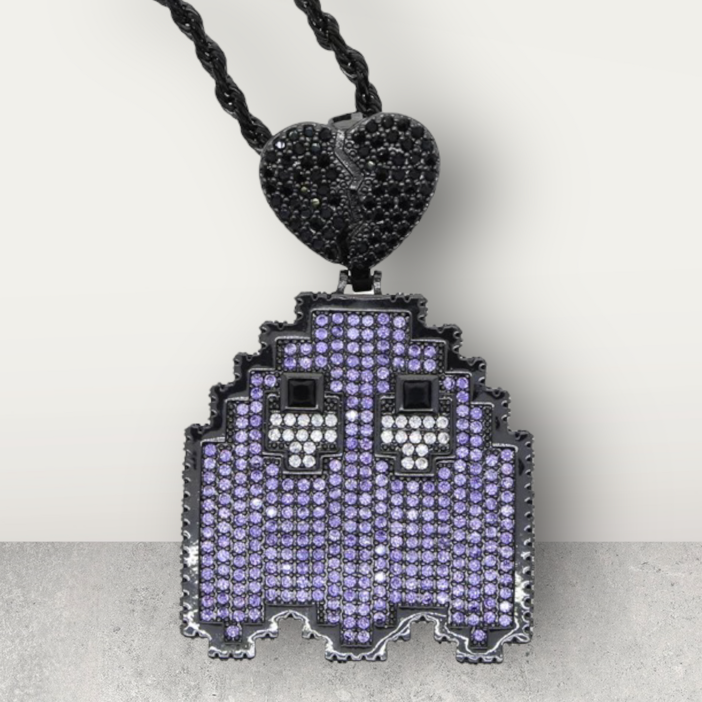 Pacman Ghost Pendant