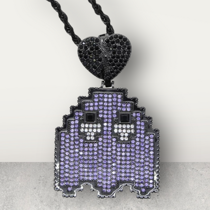 Pacman Ghost Pendant