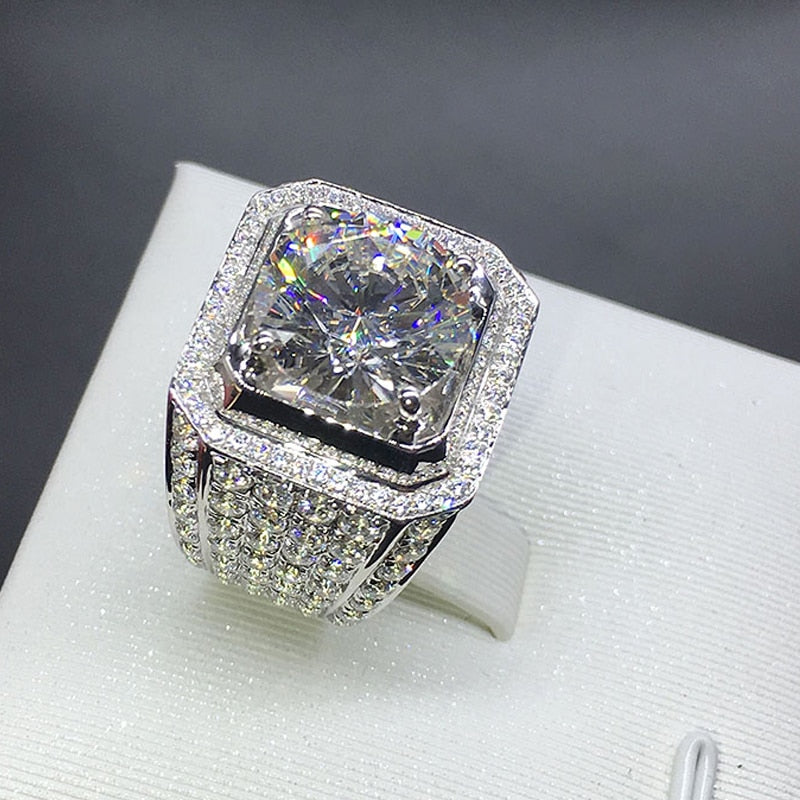 16mm Ultra Iced Out Herenring - ICED OUT