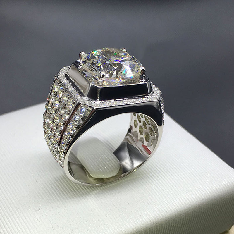 16mm Ultra Iced Out Herenring - ICED OUT