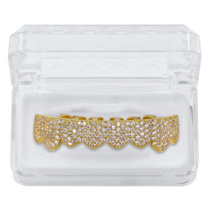 Premium 8/8 Iced Out Underdenture