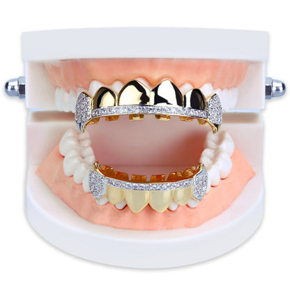 Ensemble Premium Iced Out Fang Grillz