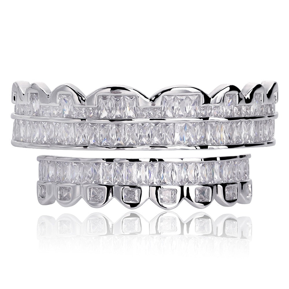 Exclusieve Baguette Diamond Grillz